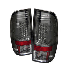 Carica l&#39;immagine nel visualizzatore di Gallery, Spyder Ford Super Duty 08-15 LED Tail Lights Smoke ALT-YD-FS07-LED-SM
