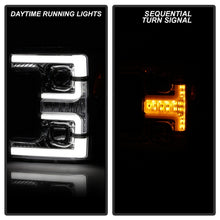 गैलरी व्यूवर में इमेज लोड करें, Spyder Ford F-250/F-350/F450 Super Duty 17-18 Projector Headlights Chrome PRO-YD-FS17-SBSEQ-C