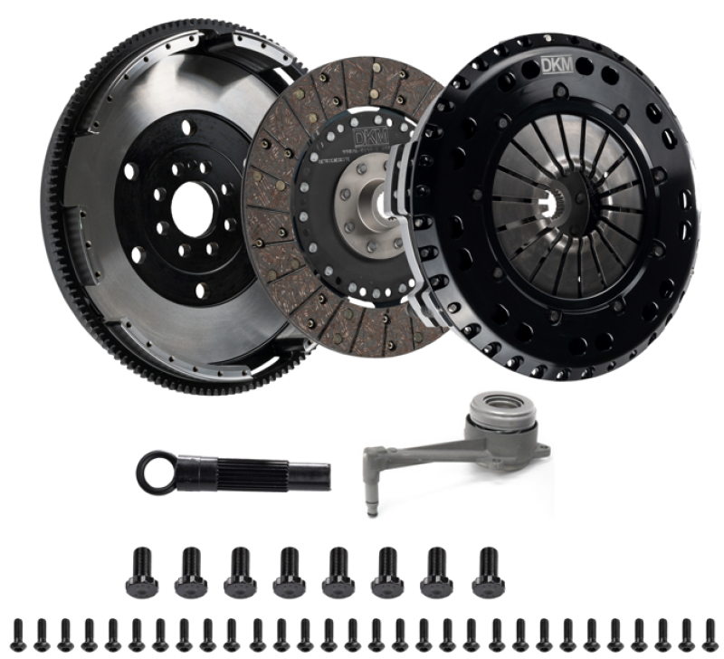 DKM Clutch 2.0 VW/Audi A3 FSI 6 Bolt Motor MS Twin Disc Clutch Kit w/Steel Flywheel