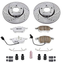 Charger l&#39;image dans la galerie, Power Stop 99-04 Audi A4 Front Z26 Street Warrior Brake Kit