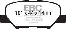 Laden Sie das Bild in den Galerie-Viewer, EBC 14+ Mazda 3 2.0 (Mexico Build) Redstuff Rear Brake Pads