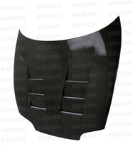 Cargar imagen en el visor de la galería, Seibon 93-98 Toyota Supra (JZA80L) TS Style Carbon Fiber Hood