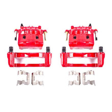 Carica l&#39;immagine nel visualizzatore di Gallery, Power Stop 16-17 Subaru Crosstrek Front Red Calipers w/Brackets - Pair
