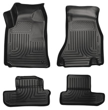 गैलरी व्यूवर में इमेज लोड करें, Husky Liners 08-12 Dodge Challenger WeatherBeater Combo Black Floor Liners