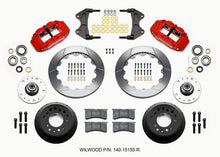 गैलरी व्यूवर में इमेज लोड करें, Wilwood Narrow Superlite 6R Front Hub Kit 12.88in Red WWE ProSpindle (5x4.75in 5x5.00in Hub)