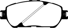 Laden Sie das Bild in den Galerie-Viewer, EBC 02-03 Lexus ES300 3.0 Yellowstuff Front Brake Pads