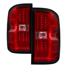 Carica l&#39;immagine nel visualizzatore di Gallery, xTune Chevy 1500 14-16 / Silverado 2500HD/3500HD LED Tail Lights - Red Clear ALT-JH-CS14-LED-RC