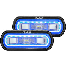 Cargar imagen en el visor de la galería, Rigid Industries SR-L Series Surface Mount LED Spreader Pair w/ Blue Halo - Universal