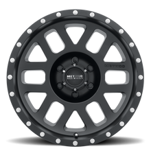 Laden Sie das Bild in den Galerie-Viewer, Method MR306 Mesh 17x8.5 0mm Offset 6x5.5 108mm CB Matte Black Wheel