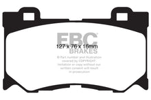 Carica l&#39;immagine nel visualizzatore di Gallery, EBC 2013+ Infiniti Q50 Hybrid 3.5L Hybrid Sport Ultimax2 Front Brake Pads