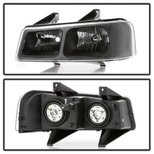Carica l&#39;immagine nel visualizzatore di Gallery, xTune 03-17 Chevrolet Express 1500 OEM Style Headlights - Black (HD-JH-CEX03-OE-BK)