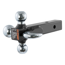 गैलरी व्यूवर में इमेज लोड करें, Curt Multi-Ball Mount w/Hook (2in Solid Shank 1-7/8in 2in &amp; 2-5/16in Chrome Balls)