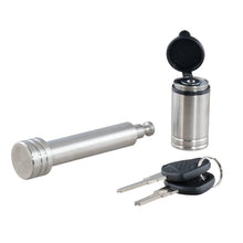 Load image into Gallery viewer, Curt 5/8in Hitch Lock (2in Receiver Barbell Stainless)