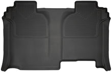 Load image into Gallery viewer, Husky Liners 2020+ Chevrolet Silverado 2500 Crew Cab WeatherBeater Black 2nd Row Floor Liners