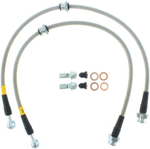 Laden Sie das Bild in den Galerie-Viewer, StopTech 00-06 Nissan Sentra SE-R Stainless Steel Rear Brake Lines