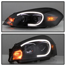 Carica l&#39;immagine nel visualizzatore di Gallery, xTune 06-13 Chevrolet Impala LED Light Bar Headlights - Black Smoke (PRO-JH-CIM06-LB-BSM)