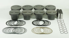 Laden Sie das Bild in den Galerie-Viewer, Mahle MS Piston Set SBC 362ci 4.060in Bore 3.500stk 6.000in Rod .0927in Pin -2cc 10.9 CR Set of 8