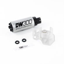 गैलरी व्यूवर में इमेज लोड करें, DeatschWerks 340lph DW300C Compact Fuel Pump w/ 08-15 Mitsu EVO X Set Up Kit (w/o Mounting Clips)