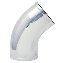 Cargar imagen en el visor de la galería, Spectre Universal Intake Elbow Tube (ABS) 3in. OD / 45 Degree - Chrome