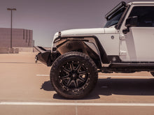 Laden Sie das Bild in den Galerie-Viewer, Road Armor 07-18 Jeep Wrangler JK Stealth Front Winch Bumper w/Bar Guard Mid Width - Tex Blk