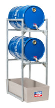 Cargar imagen en el visor de la galería, LIQUI MOLY Drum Rack For 2 x 60L Drums w/ Oil Drip Pan
