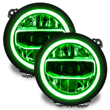 Carica l'immagine nel visualizzatore di Gallery, Oracle Jeep Wrangler JL/Gladiator JT RGB+W Headlight DRL Upgrade Kit - ColorSHIFT w/ BC1 Controller