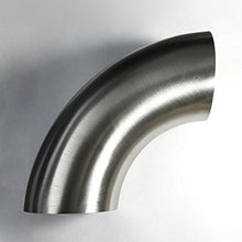 Laden Sie das Bild in den Galerie-Viewer, Stainless Bros 3.5in Diameter 1.5D / 3.5in CLR 90 Degree Bend NO LEG