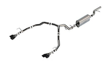 Cargar imagen en el visor de la galería, Borla 21-22 Chevrolet Tahoe 5.3L V8 2/4WD 4DR 3in/2.75in Touring Cat-Back Exhaust -Black Chrome Tips