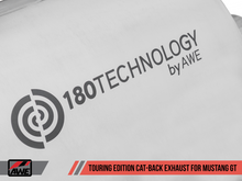 Charger l&#39;image dans la galerie, AWE Tuning S550 Mustang GT Cat-back Exhaust - Touring Edition (Diamond Black Tips)