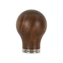 Laden Sie das Bild in den Galerie-Viewer, Mishimoto Round Steel Core Wood Shift Knob - Walnut