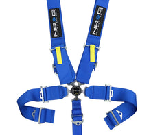 Cargar imagen en el visor de la galería, NRG SFI 16.1 5PT 3in. Seat Belt Harness / Cam Lock - Blue