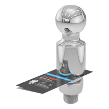 Load image into Gallery viewer, Curt 2in Trailer Ball (1in x 2-1/8in Shank 2in Rise 6000lbs Chrome)