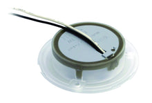 Cargar imagen en el visor de la galería, Hella &#39;0500 Series&#39; Slim Line White 12V DC Round Soft LED Courtesy Light w/ White Plastic Rim