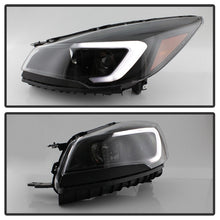 Charger l&#39;image dans la galerie, xTune 13-16 Ford Escape LED Light Bar Halogen Projector Headlights - Black (PRO-JH-FESCA13-LB-BK)