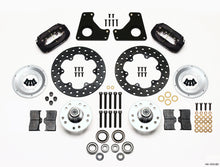 गैलरी व्यूवर में इमेज लोड करें, Wilwood Forged Dynalite Front Drag Kit Drilled Rotor 79-87 GM G Body