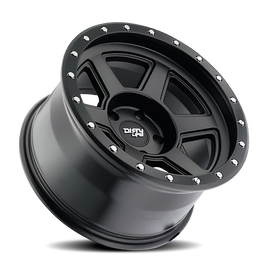 Dirty Life 9315 Compound 17x9 / 5x127 BP / -12mm Offset / 78.1mm Hub Matte Black Wheel