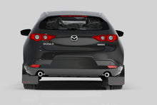 Carica l&#39;immagine nel visualizzatore di Gallery, Rally Armor 2019+ Mazda3 GT Sport Hatch UR White Mud Flap w/ Black Logo