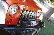 Cargar imagen en el visor de la galería, Rampage 2007-2018 Jeep Wrangler(JK) Grille Inserts - Chrome