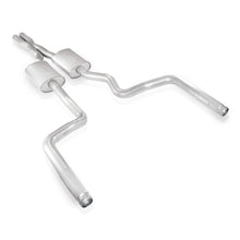 गैलरी व्यूवर में इमेज लोड करें, Stainless Works 2008-14 Challenger 3in Catback X-Pipe Chambered Mufflers OEM Tips