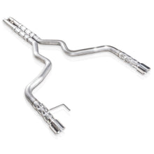 Load image into Gallery viewer, Stainless Works 2015-16 Mustang GT 3in Catback H-Pipe Retro Chambered Mufflers 3in Cores