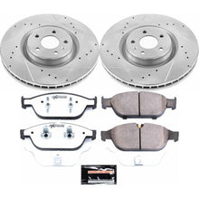 Cargar imagen en el visor de la galería, Power Stop 12-16 Audi A6 Quattro Front Z26 Street Warrior Brake Kit