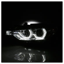 Cargar imagen en el visor de la galería, Spyder Signature BMW F30 3 Series 12-14 4DR Projector Headlights - Chrome (PRO-YD-BMWF3012-AFSHID-C)