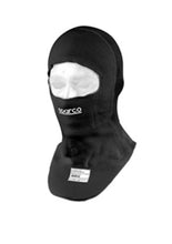 Load image into Gallery viewer, Sparco Head Hood Shield Tech Black