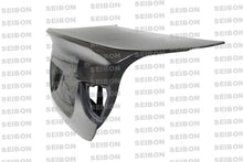 Carica l&#39;immagine nel visualizzatore di Gallery, Seibon 09-11 BMW 3 Series 4Dr excluding M3 CSL-Style Carbon Fiber Trunk/Hatch Lid