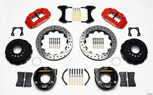 गैलरी व्यूवर में इमेज लोड करें, Wilwood Narrow Superlite 4R Rear P-Brk Kit 12.88in Drilled Red 58-64 Olds/Pontiac Ends 2.81in Offset