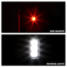 Carica l&#39;immagine nel visualizzatore di Gallery, Spyder 07-16 Jeep Wrangler Version 2 Light Bar LED Tail Lights - Black (ALT-YD-JWA07V2-LBLED-BK)