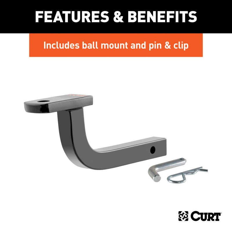 Curt 98-01 Chrysler Lhs Class 2 Trailer Hitch w/1-1/4in Ball Mount