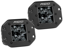 Laden Sie das Bild in den Galerie-Viewer, Rigid Industries D2 - Midnight Edition Flush Mount Spot Lights