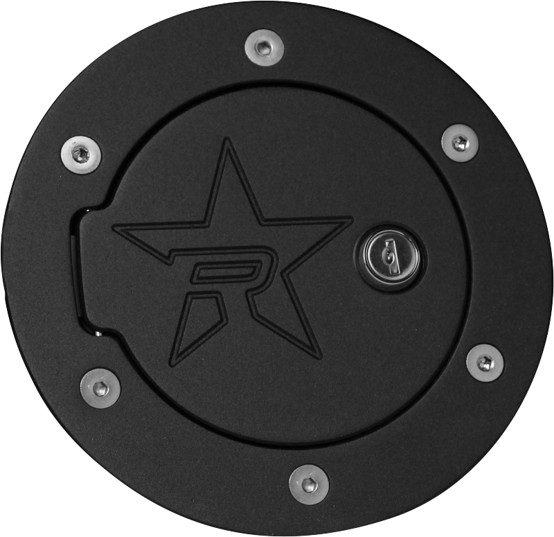RBP RX-2 Locking Fuel Door 96-03 F-150 / 99-10 F-250/350 Super Duty / 98-13 Lincoln Navigtr. - Black