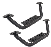 Charger l'image dans la galerie, Go Rhino Dominator Extreme D6 SideSteps - Tex Blk - 4in Drop Down Steps (Pair)